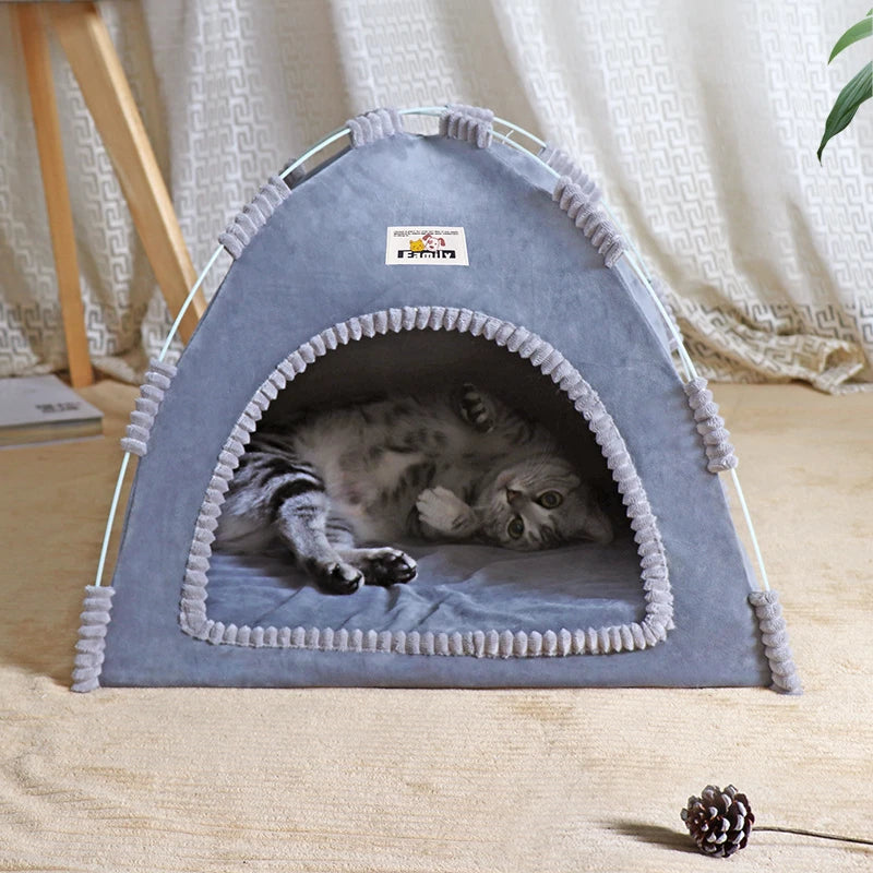 Foldable Cat Tent House